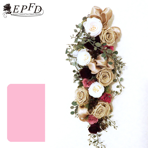 プリザーブドフラワー　スワッグガーランド